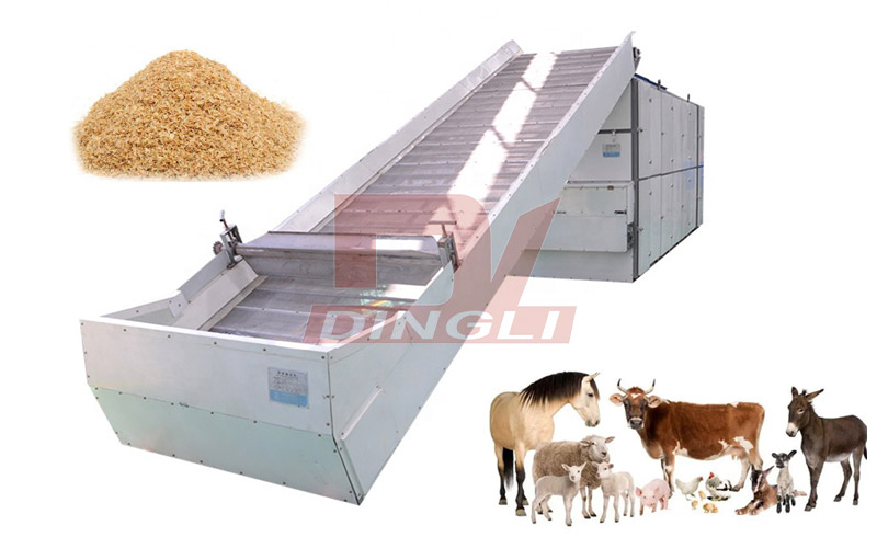 Understand the working process of belt feed pellet dryer